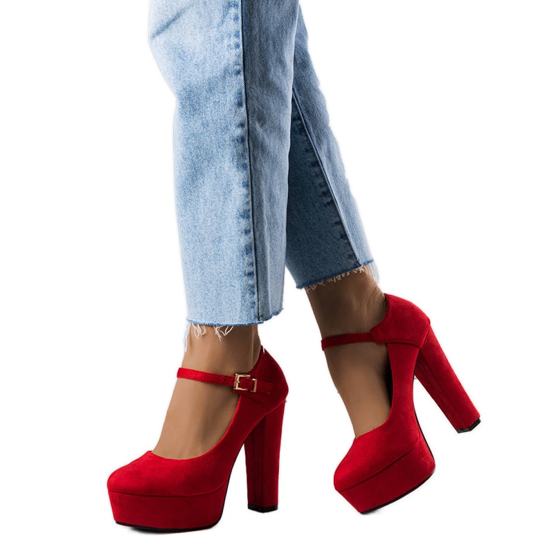 Nathanael punaiset korkokengät punainen