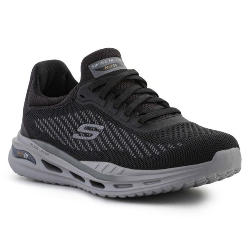 Skechers Arch Fit Orvan-Trayver 210434-BLK kengät musta