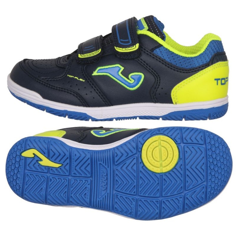Joma Top Flex 2303 Tp Jr TPJS2303INV jalkapallokengät sininen sininen Joma Top Flex 2303 Tp Jr TPJS2303INV jalkapallokengät sininen sininen