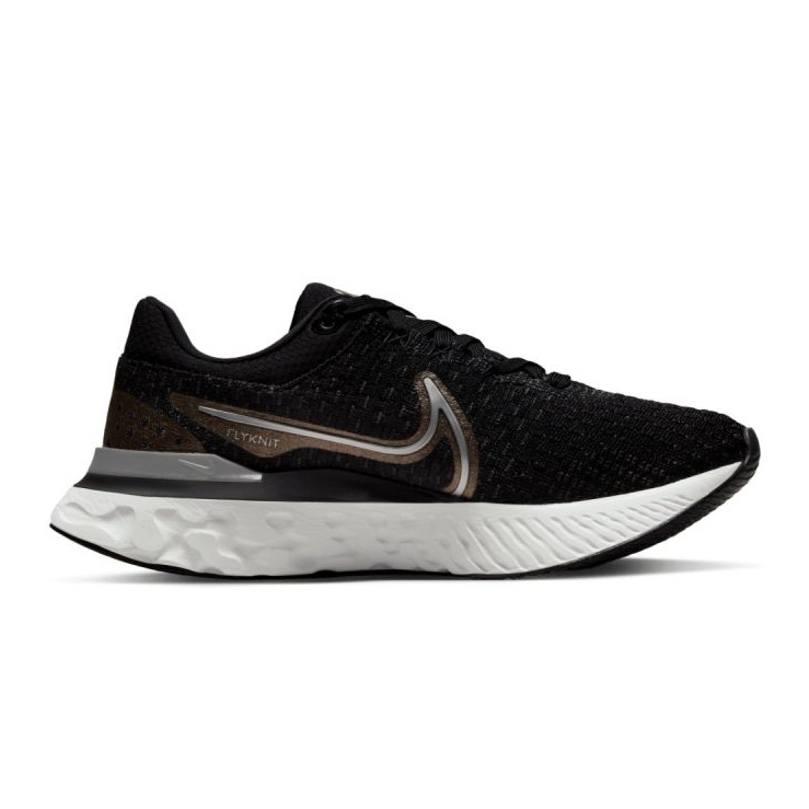 Nike React Infinity Run Flyknit 3 DD3024-009 juoksukengät musta Nike React Infinity Run Flyknit 3 DD3024-009 juoksukengät musta