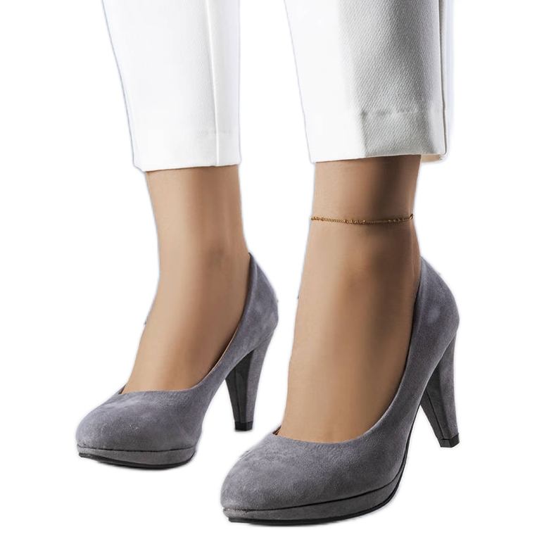 PA1 Freyan harmaat korkokengät