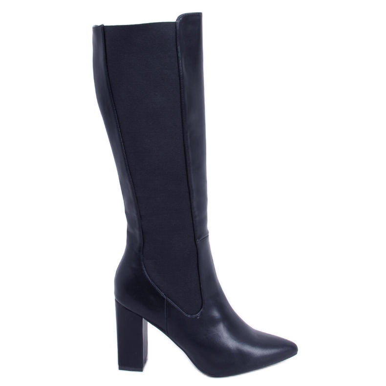 BM Klassiset korkokengät Patrice Black musta