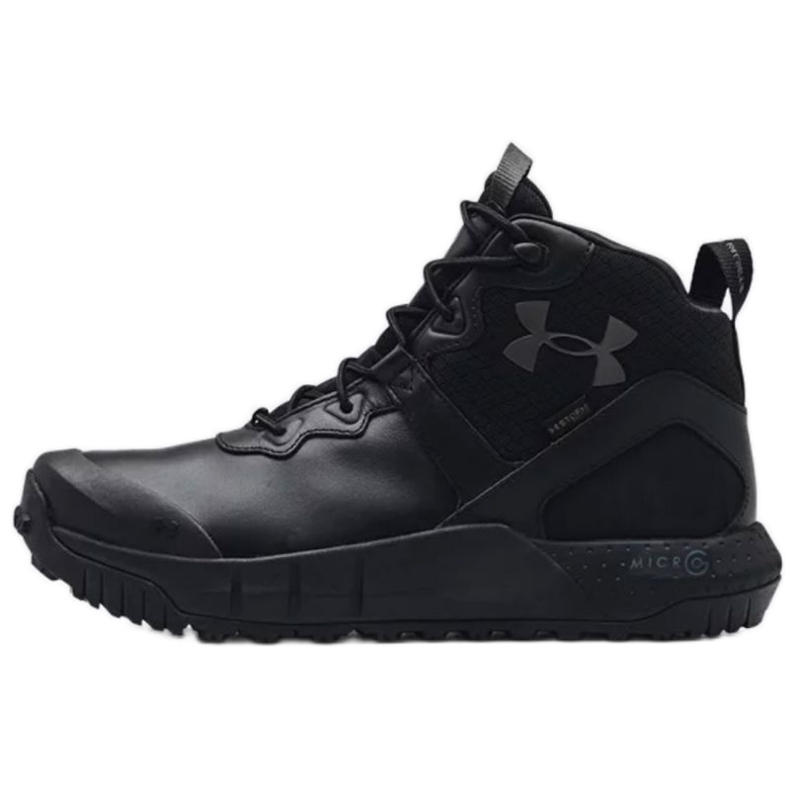 Under Armour Mg Valsetz Mid Lthr Wp kengät 3024334 001 musta