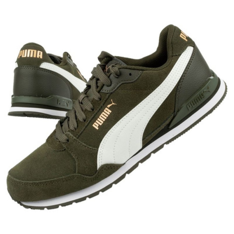 Puma St Runner v3 M 387646 04 urheilukengät vihreä