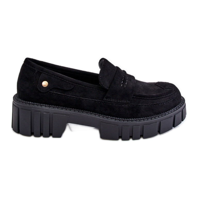 PS2 Naisten mokkanahkaiset, mustat Fiorell-kengät