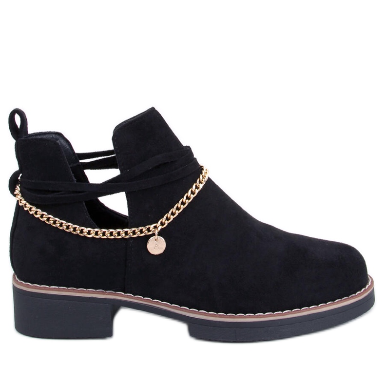 BM Keväällä leikatut Sienna Black -saappaat musta