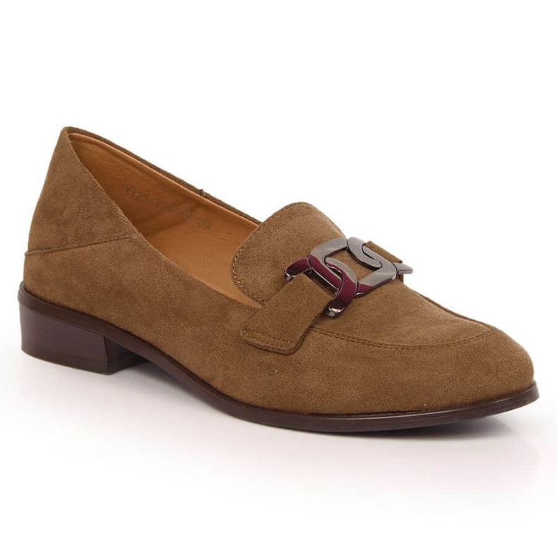 Vinceza tasaiset mokkakengät W JAN143C ruskea