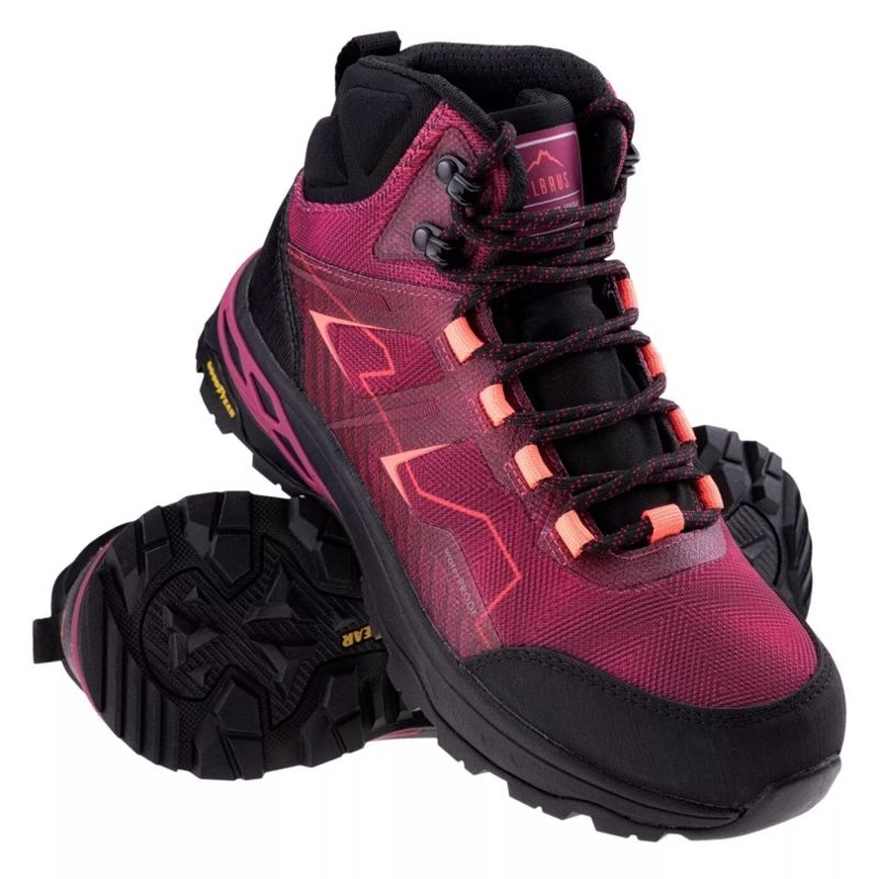 Elbrus Endewa Mid Wp -kengät 92800442301 violetti