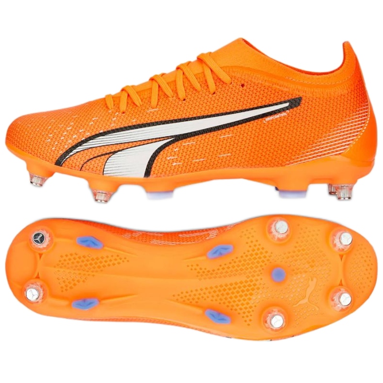 Puma Ultra Match MxSG M 107216 01 jalkapallokengät oranssi appelsiinit ja punaiset
