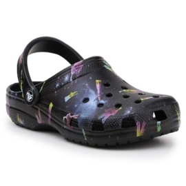 Crocs Classic Out Of This World Ii 206818-001 mustat varvastossut