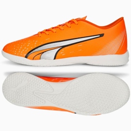 Puma Ultra Play It 107227 01 jalkapallokengät oranssi appelsiinit ja punaiset
