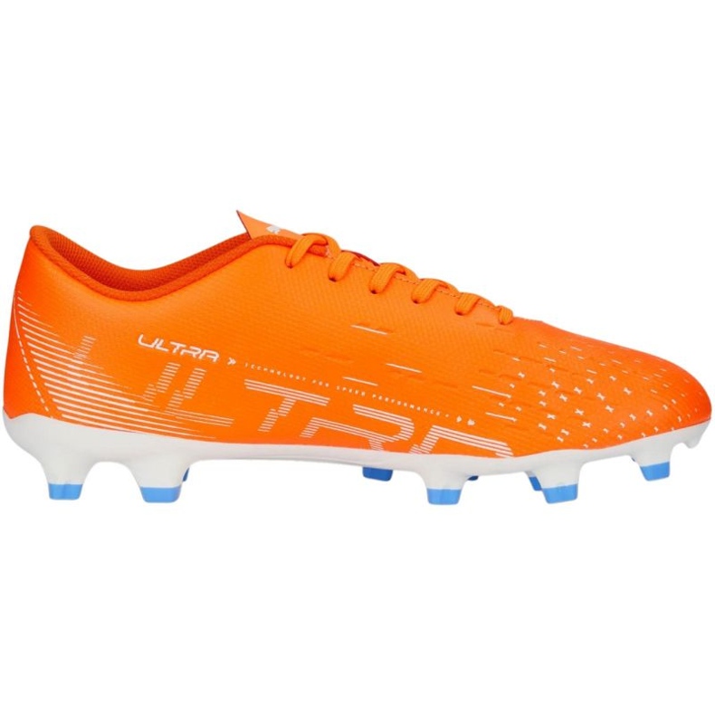 Puma Ultra Play FG/AG 107224 01 jalkapallokengät oranssi appelsiinit ja punaiset