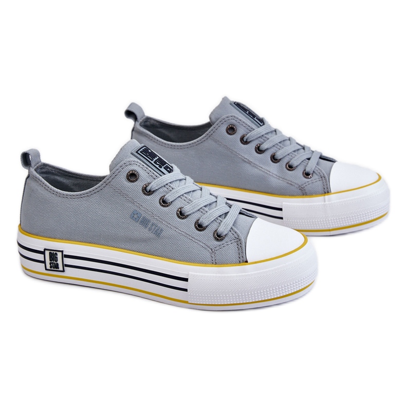 Naisten Kangaslenkkarit Big Star LL274183 Vaaleansininen