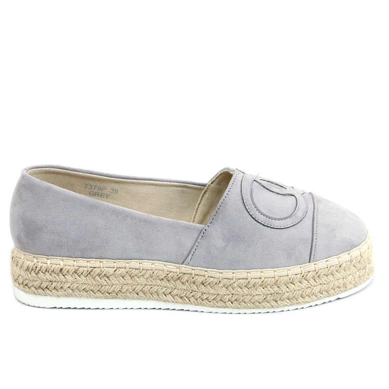 Chanelkikikiki Wela Grey espadrillit harmaa