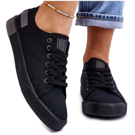 Naisten matalat tennarit Big Star LL274038 musta