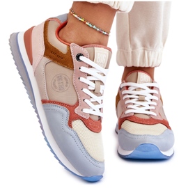 Naisten urheilukengät Memory Foam System Big Star LL274348 Monivärinen