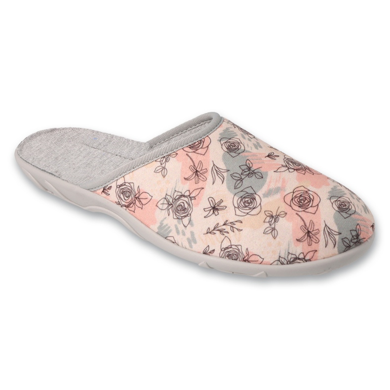 Befado värikkäät naisten kengät 235D191 harmaa