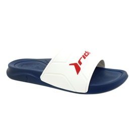 Miesten Flip Flops Rider Smash Slide Ad 12130 AI432 valkoinen