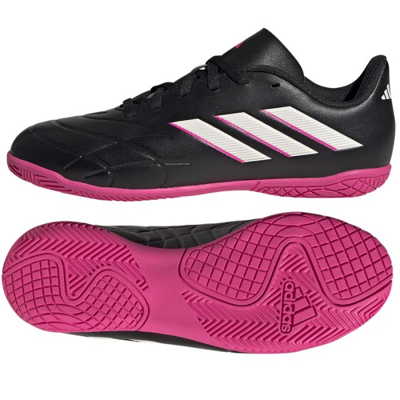 Adidas Copa Pure.4 In Jr -jalkapallokengät GY9034 musta musta