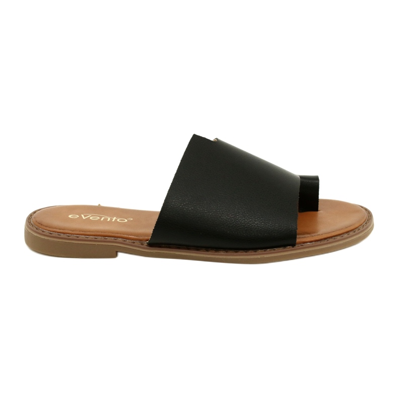 Black Flip-Flops Naisten flip-flops Evento 22SD35-4586 Black musta