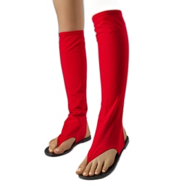 Irman punaiset varvastossut punainen