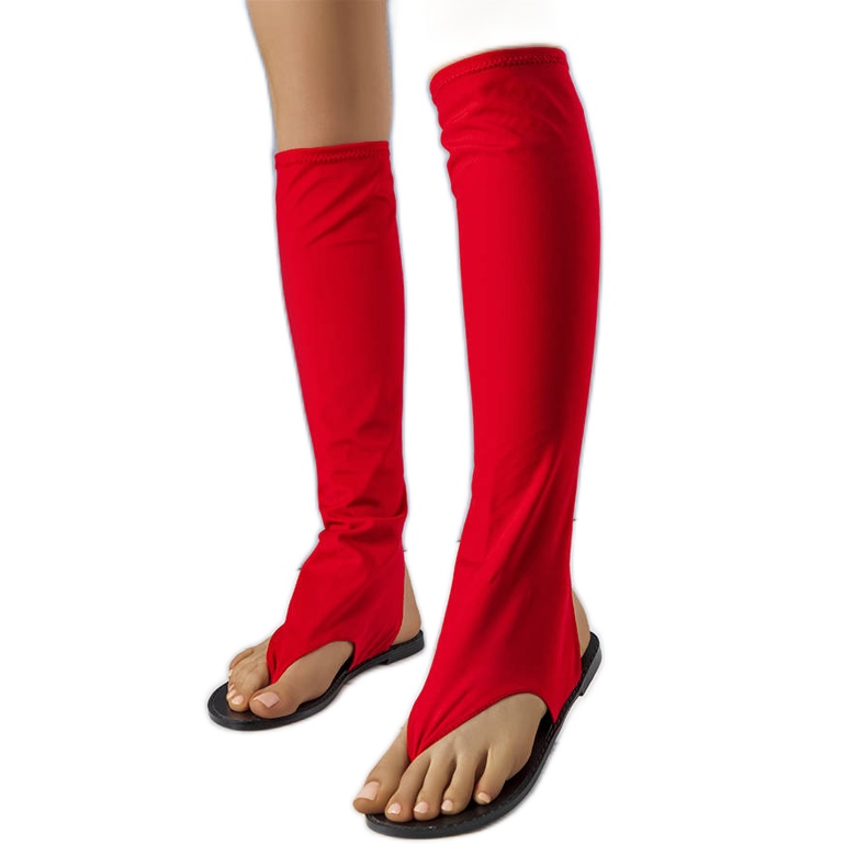 Irman punaiset varvastossut punainen