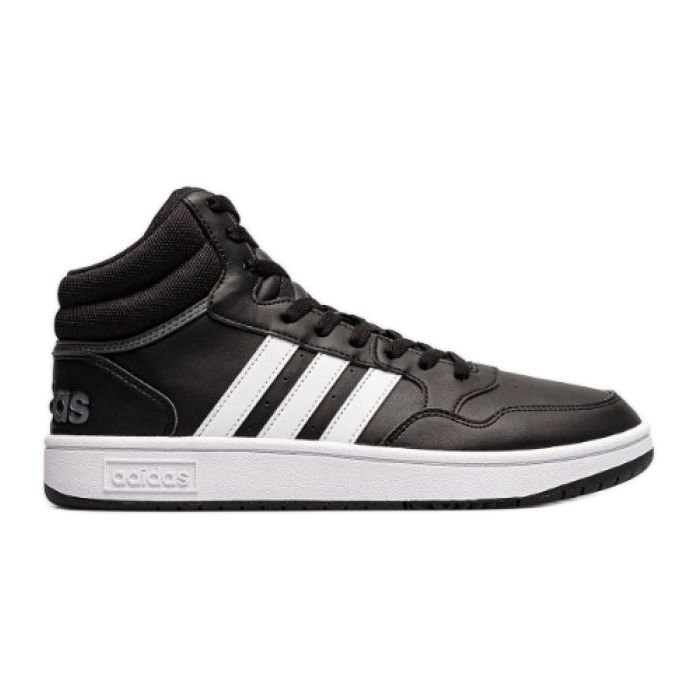 Adidas Hoops 3.0 Mid GW3020 kengät musta