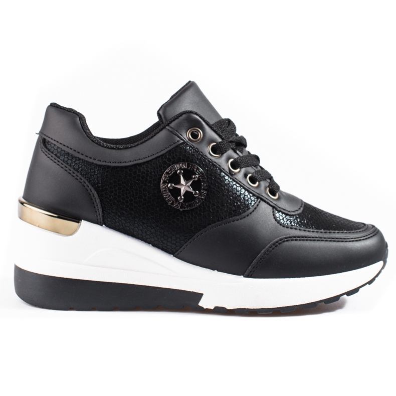 Mustat Shelovet naisten kiilalenkkarit