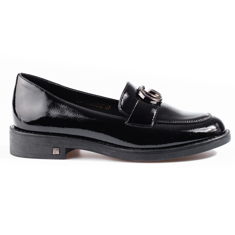 W. Potocki Lakatut naisten Potockin tasakorkoiset lordit musta