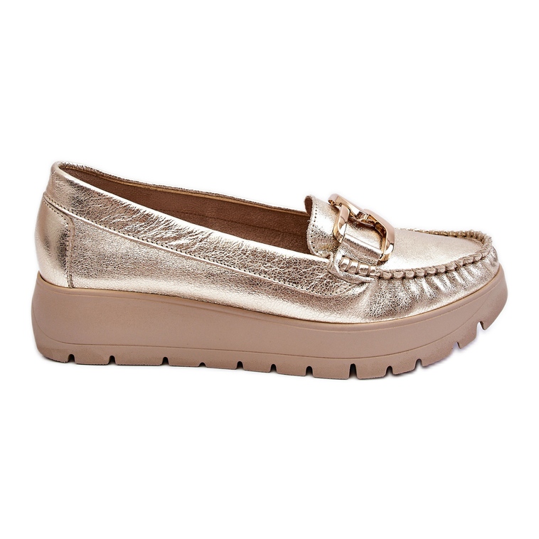 Lemar Platform Loafers kultaisella Desmond-koristeella kultainen