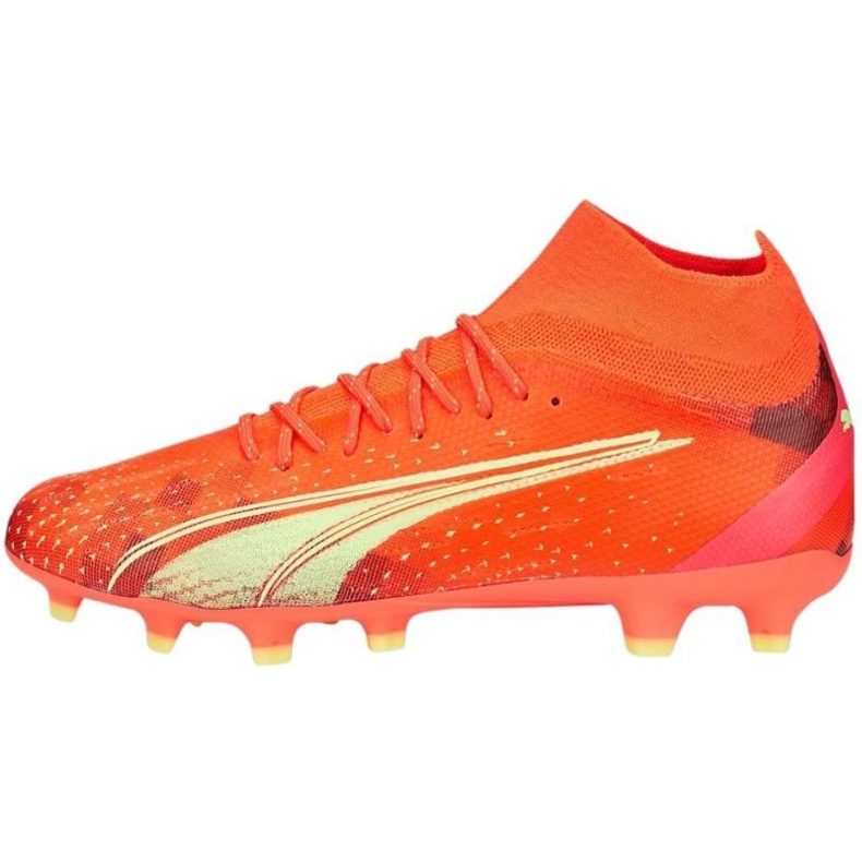 Puma Ultra Pro FG/AG M 106931 03 jalkapallokengät oranssi appelsiinit ja punaiset