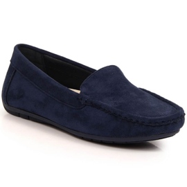 Vinceza kengät mokkanahka loafers W EVE259F tummansininen