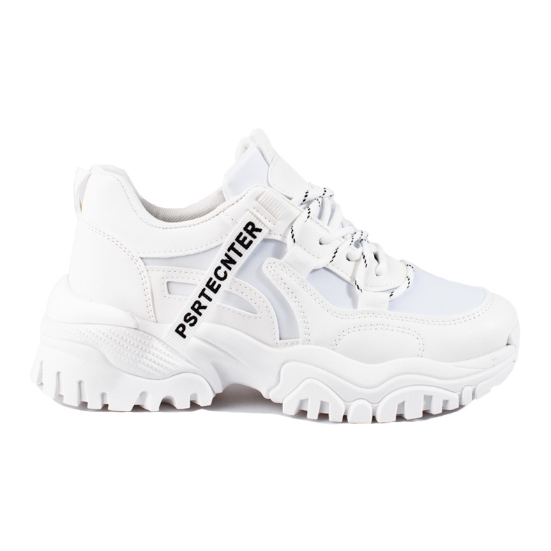 Seastar Shelovet naisten valkoiset tennarit paksulla pohjalla valkoinen