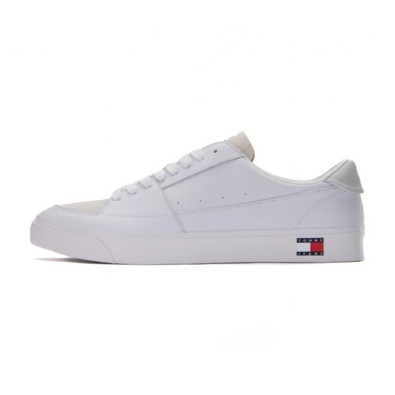 Kengät Tommy Hilfiger Vulcanized Ess M EM0EM01106 Ybr valkoinen