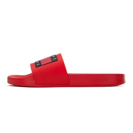 Tommy Hilfiger Pool Slide Ess varvastossut EM0EM01191 Xnl punainen Tommy Hilfiger Pool Slide Ess varvastossut EM0EM01191 Xnl punainen