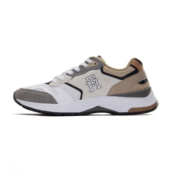 Kengät Tommy Hilfiger Modern Prep Sneaker Mix M FM0FM044498 Aeg valkoinen