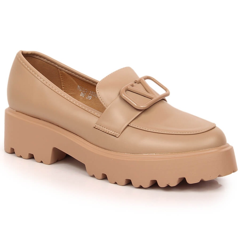 Vinceza 16380 beige naisten korkokengät ja alustakengät