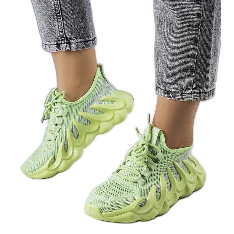 Vihreät lenkkarit muodikkaassa Beth-pohjassa