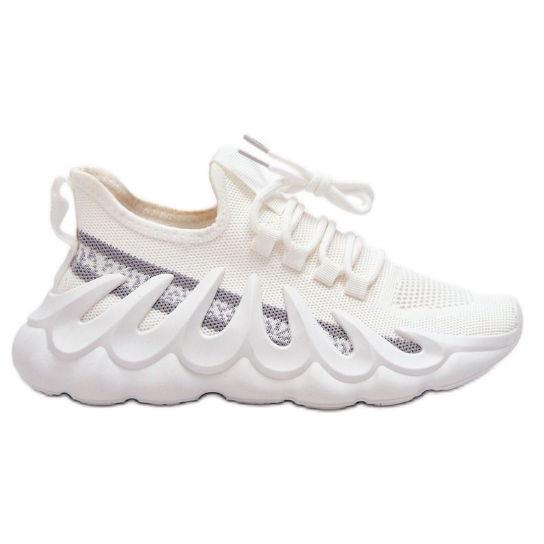 PG1 Naisten muodikkaat tennarit, valkoiset Daxo valkoinen