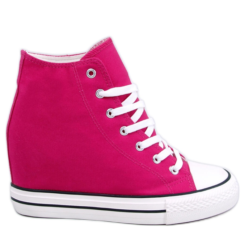BM Corina Fuchsia wedge-korkeat lenkkarit vaaleanpunainen