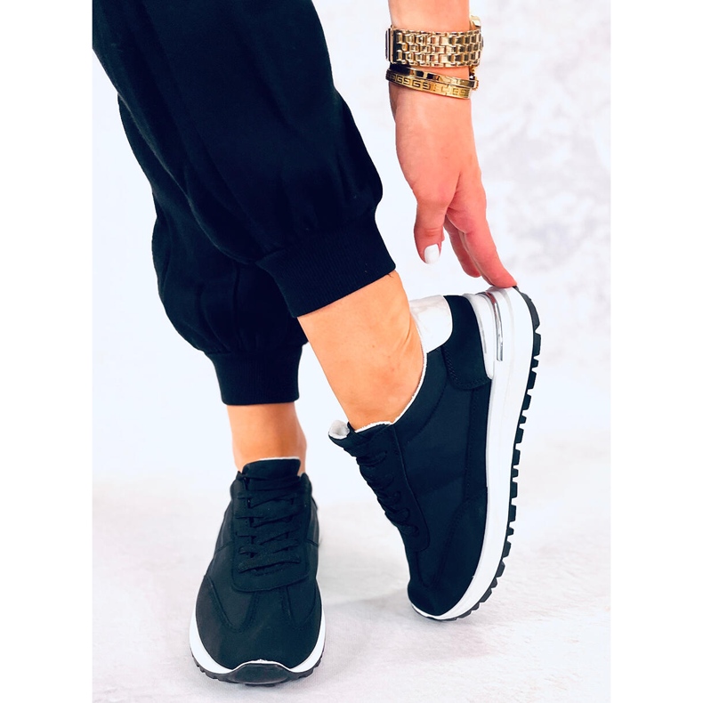 Barks Black Ii naisten urheilukengät musta