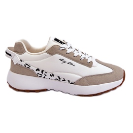 Naisten lenkkarit Memory Foam System Big Star LL274957 valkoinen