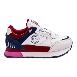 Tennarit Memory Foam System Big Star LL274369 Valkoinen-Punainen