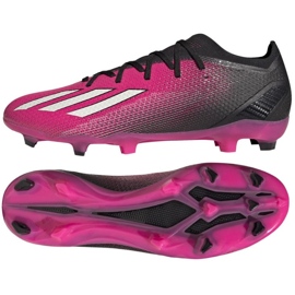 Adidas X Speedportal.2 Fg M GV9563 jalkapallokengät vaaleanpunainen ruusuja ja violetteja