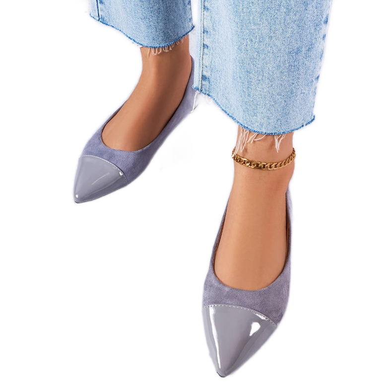 Thibaultin harmaat patentoitu ballerinat