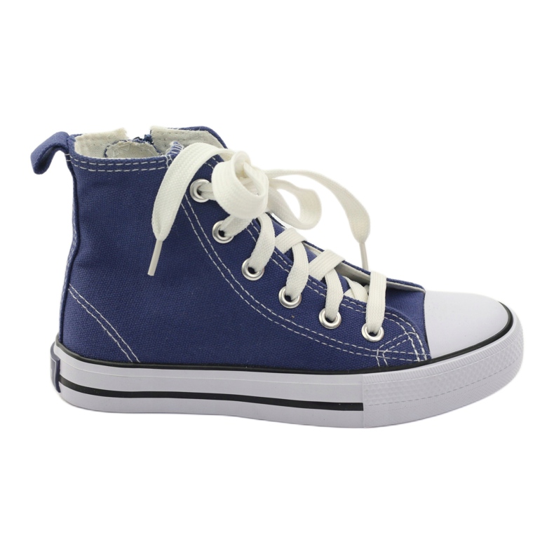 American Club Lasten lenkkarit sinisellä amerikkalaisella vetoketjulla sininen