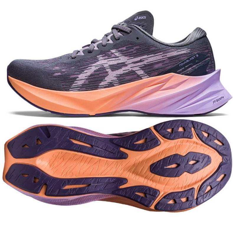 Asics Novablast 3 W 1012B288 020 juoksukengät violetti