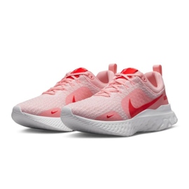 Juoksukengät Nike React Infinity 3 W DZ3016-600 vaaleanpunainen Juoksukengät Nike React Infinity 3 W DZ3016-600 vaaleanpunainen