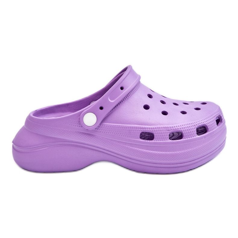 FS1 Naisten vaahtomuovitossut Crocs Purple Coline violetti