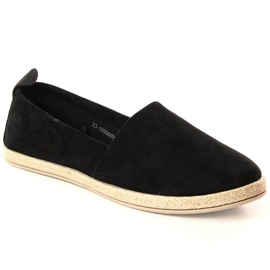 Slip-on espadrillit Potocki W WOL141A musta
